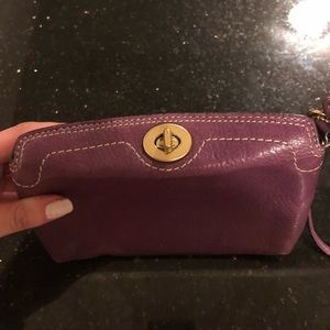 Coach berry toggle wristlet